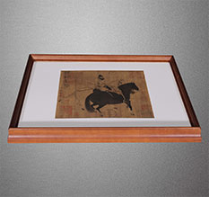 云浮书画装裱配框服务案例